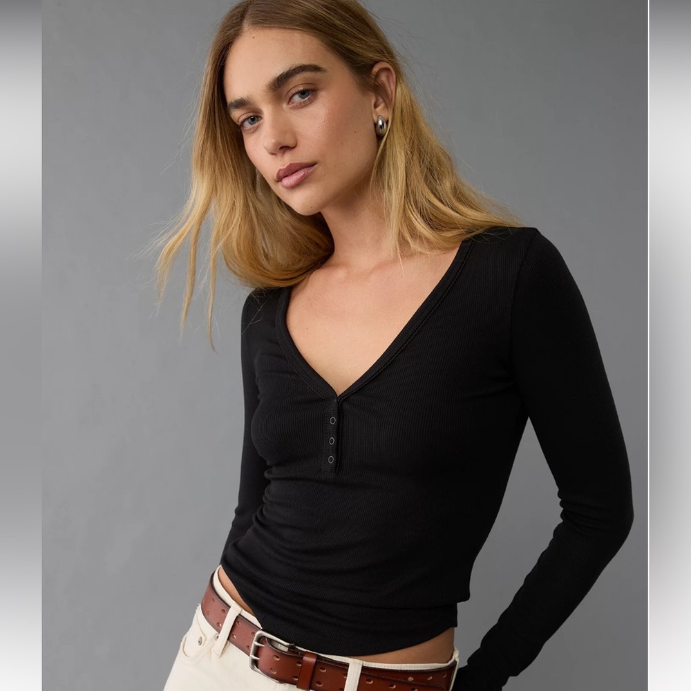 Henley long sleeve